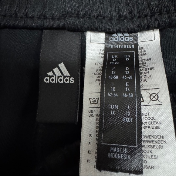 Adidas Primegreen Vintage Track Pants Snap On Size 1X - Picture 5 of 8